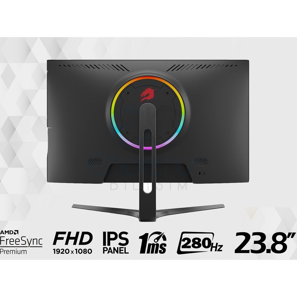 GameBooster GB-2428FF 23.8'' 280Hz 1ms SS IPS OYUNCU MONİTÖRÜ