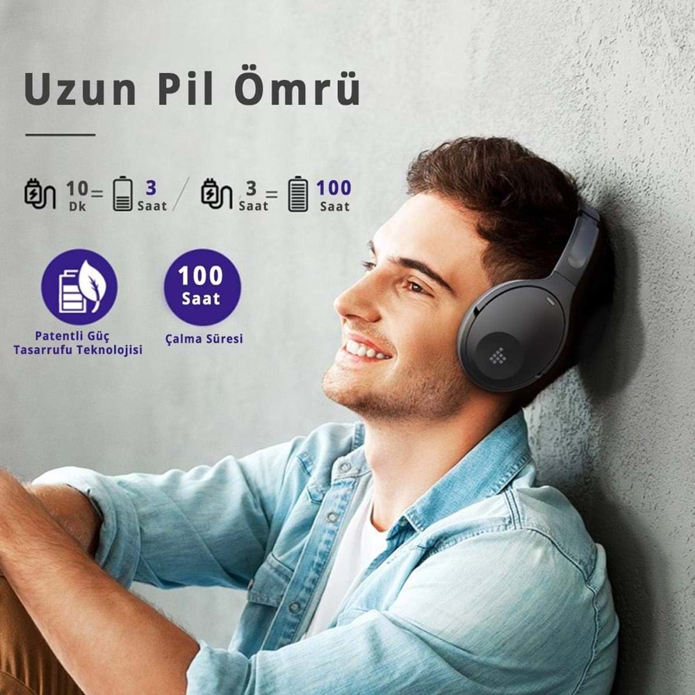 Tronsmart Apollo Q10 ANC/Ambient Modlu KulakÜstü Kablosuz Kulaklık
