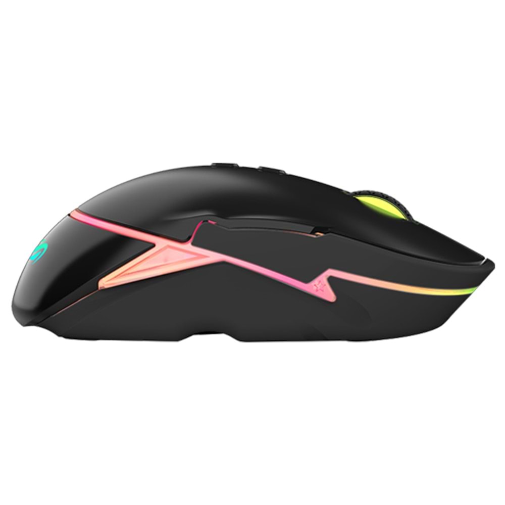 GTX Indigo W05-601 Kablosuz RGB Gaming Mouse – 4000 DPI, 8 Tuş, Siyah