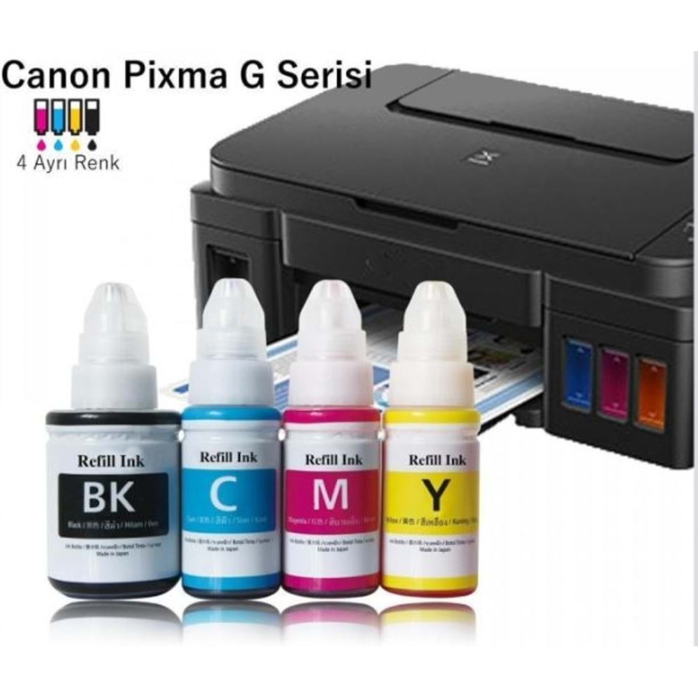 Canon GI-490 Muadil Mürekkep Seti