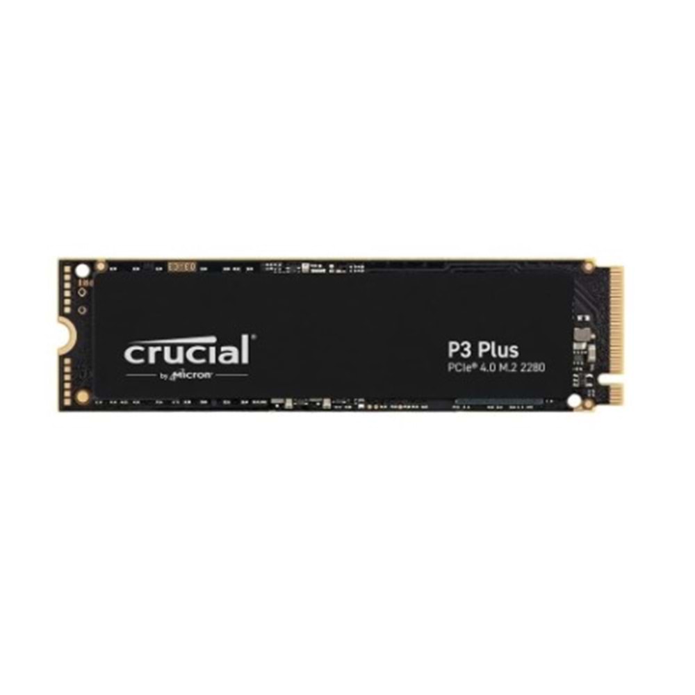 Crucial 500GB P3 Plus Serisi NVMe M.2 SSD (Okuma 4700MB/Yazma 1900MB)