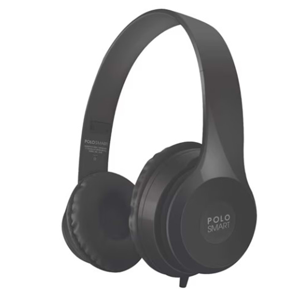 PoloSmart FS26 Kulak Üstü Kulaklık Siyah