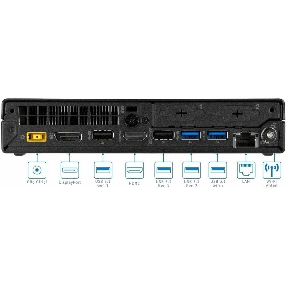 Lenovo ThinkCentre M910Q Tiny 10RS0015UA i5-7500T 8 GB 256 GB HD Graphics 630 Mini PC Wİ-Fİ