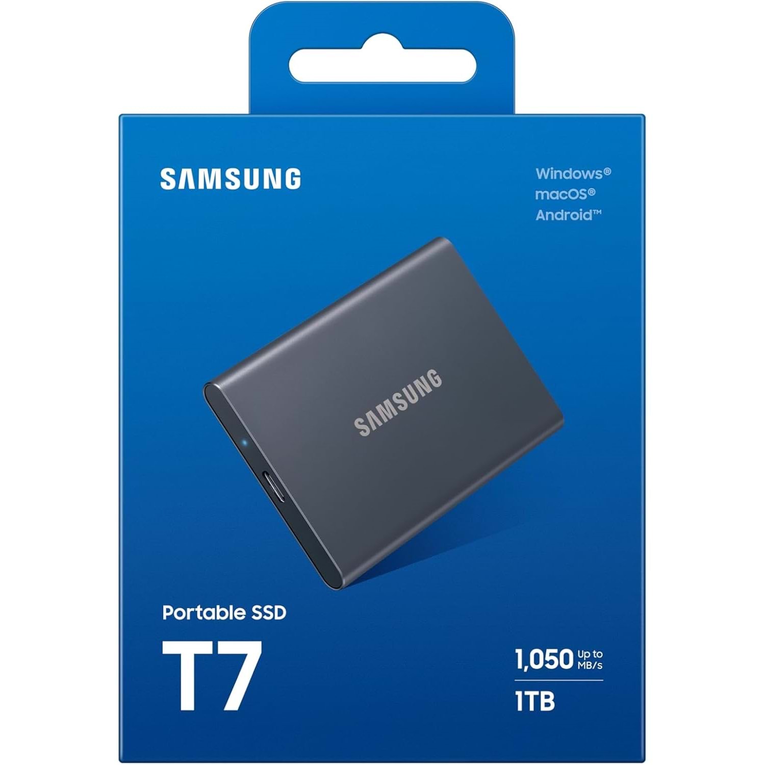 Samsung T7 1TB Harici SSD USB 3.2 Gen2 | 1050MB/s Taşınabilir SSD