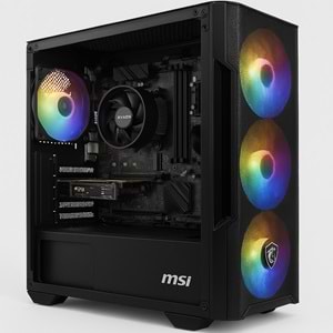 AMD RYZEN 5 4600G / A520M K / 16GB RAM / 970 EVO 250GB / MSI M100A 450W / APU SİSTEM