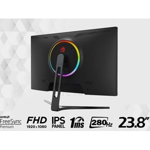 GameBooster GB-2428FF 23.8'' 280Hz 1ms SS IPS OYUNCU MONİTÖRÜ