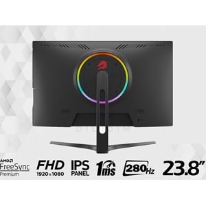 GameBooster GB-2428FF 23.8'' 280Hz 1ms SS IPS OYUNCU MONİTÖRÜ