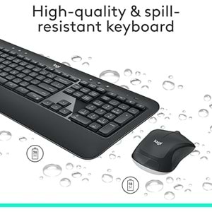 LOGITECH MK540 KABLOSUZ KLAVYE MOUSE SET