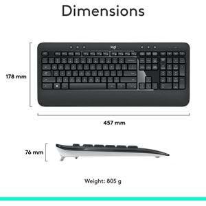 LOGITECH MK540 KABLOSUZ KLAVYE MOUSE SET