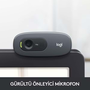 LOGITECH C270 HD 720p Mikrofonlu Web Kamerası