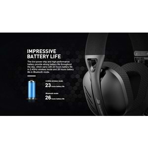 Havit Gamenote Fuxi-H3 Gaming Oyuncu Mikrofonlu Kulaklığı 7.1-4 Modlu (BT, 2.4Ghz, Type-C, 3.5mm)