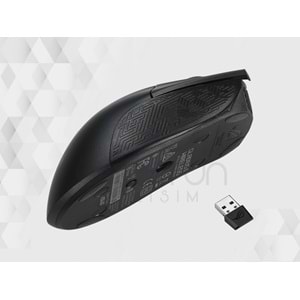 Asus ROG Gladius II Wireless RGB Oyuncu Mouse – 16000 DPI, Çift Kablosuz Bağlantı