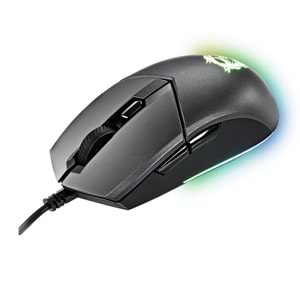 MSI Clutch GM11 Gaming Mouse – RGB Aydınlatma, OMRON Switch, 10M Tıklama Ömrü