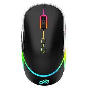 GTX Indigo W05-601 Kablosuz RGB Gaming Mouse – 4000 DPI, 8 Tuş, Siyah