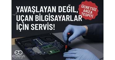 Bilgisayarınız yavaşladı mı? Ücretsiz arıza tespiti ve uzman teknik servis hizmetlerimiz ile yanı...