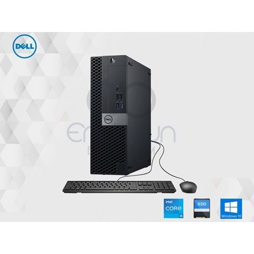 DELL OPTİPLEX 7050 SFF İ5 7500 / 8GB RAM / 256GB SSD / WİN10 PRO