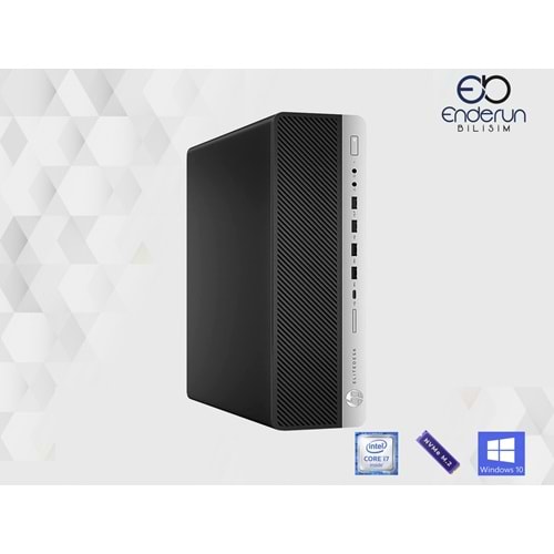 HP ELİTEDESK 800 G3 SFF İ7 6700 / 8GB RAM / 256 M.2 SSD WİN10 PRO