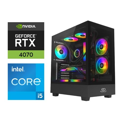 INTEL I5 14400F - RTX 4070 - H610M-K DDR5 - 1TB M.2 SSD - 16GB DDR5 RAM