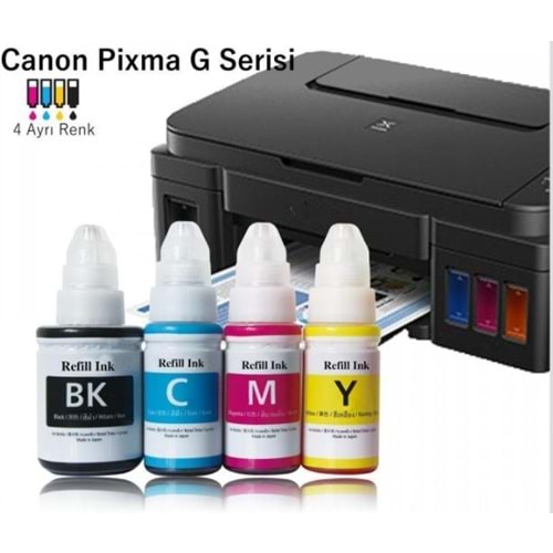 Canon GI-490 Muadil Mürekkep Seti