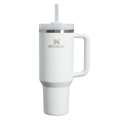 Stanley Quencher Beyaz 1.18 lt Pipetli Termos Bardak