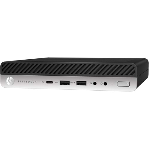 HP EliteDesk 800 G4 Mini PC | i5-8500T | 8GB RAM | 256GB NVMe SSD | USB Type-C | Windows 11 Pro
