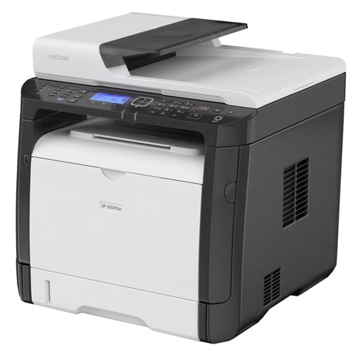 Ricoh SP-325SFNW Mono Lazer Yazıcı | Wi-Fi + Tarayıcı + Fotokopi + Faks + Çok Fonksiyonlu