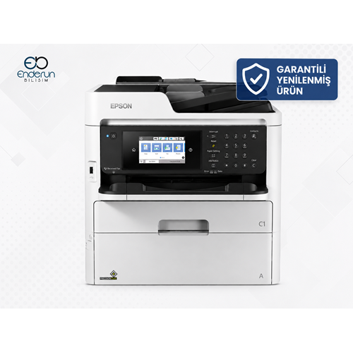 EPSON WorkForce Pro WF-C579R Wi-Fi Renkli Yazıcı Tarayıcı Fotokopi Faks | Yenilenmiş Garantili