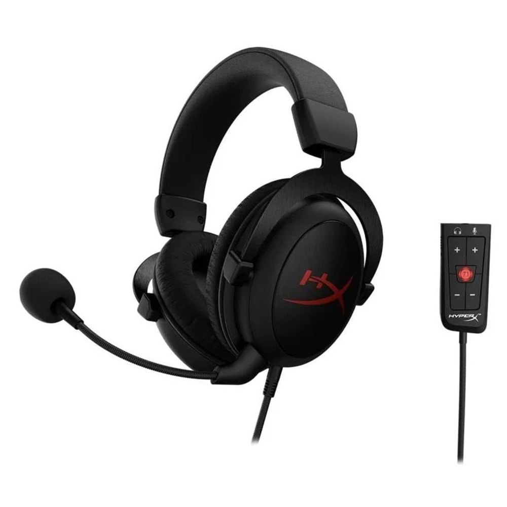 HyperX Cloud Core DTS Oyuncu Kulaklık Siyah