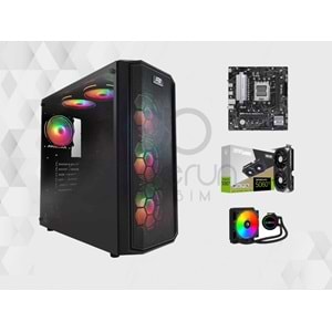 RYZEN 5 7600 X / B650M-R / 16GB DDR5 RAM / RTX 5060 TI / KIOXIA 1TB M.2 / 650W ARGB