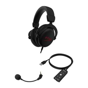 HyperX Cloud Core DTS Oyuncu Kulaklık Siyah