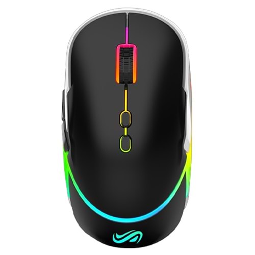 GTX Indigo W05-601 Kablosuz RGB Gaming Mouse – 4000 DPI, 8 Tuş, Siyah