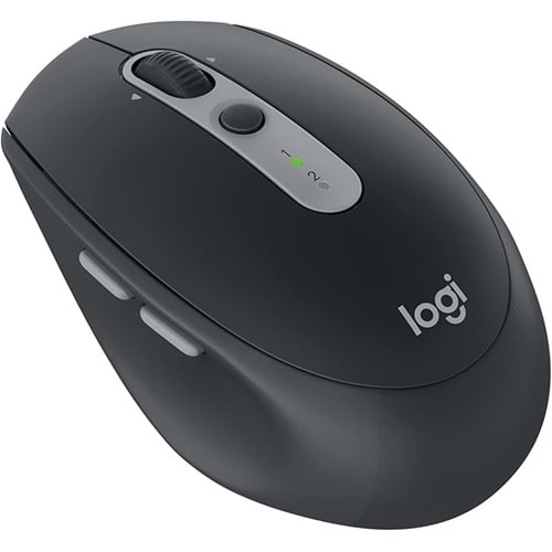 Logitech M590 Sessiz Kablosuz Mouse, Sağ Elle Kullanıma Uygun, 5 Programlanabilir Tuş, 2 Cihazla Eşleşme