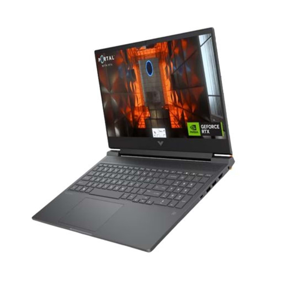 HP Victus Gaming Dizüstü Bilgisayar, 15,6 inç FHD IPS 144 Hz, AMD Ryzen 7 8845HS 5,1 GHz İşlemci, 16 GB DDR5-5600, 1 TB PCIe NVMe M.2 SSD, NVIDIA GeForce RTX 4050 6 GB GDDR6, FreeDos, B9KM3EA